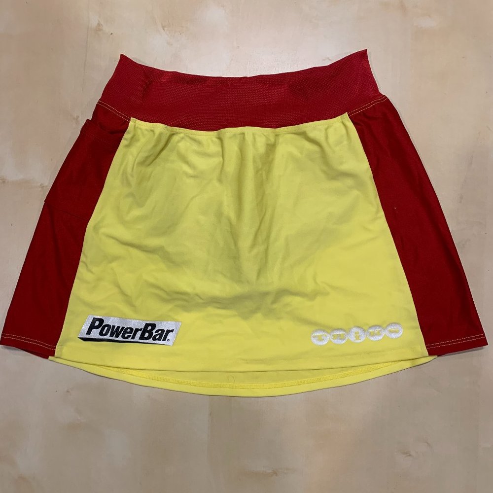 Skirt Sports (TRIKS) Original MarathonGirl Skirt - Yellow/Red - Small